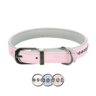 Foto van Trixie Active Comfort halsband met stras leer