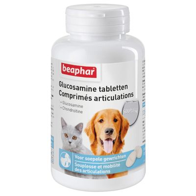 Beaphar Glucosamine tabletten Foto van Beaphar Glucosamine tabletten