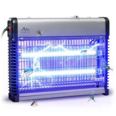 Foto van Vliegende insecten Vernietiger 70m 2x 8W - Professionele Insectenbestrijding - UV-Licht - Gardigo