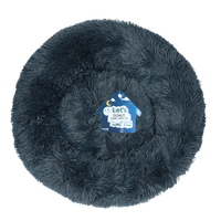 Let's Sleep Donut 50 cm Donkergrijs