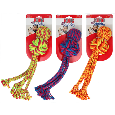 Foto van KONG Wubba Weaves met touw Ass. XL