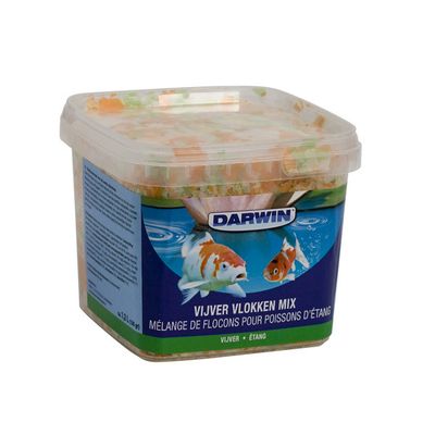 Foto van Darwin Vijvervoeding vlokken mix