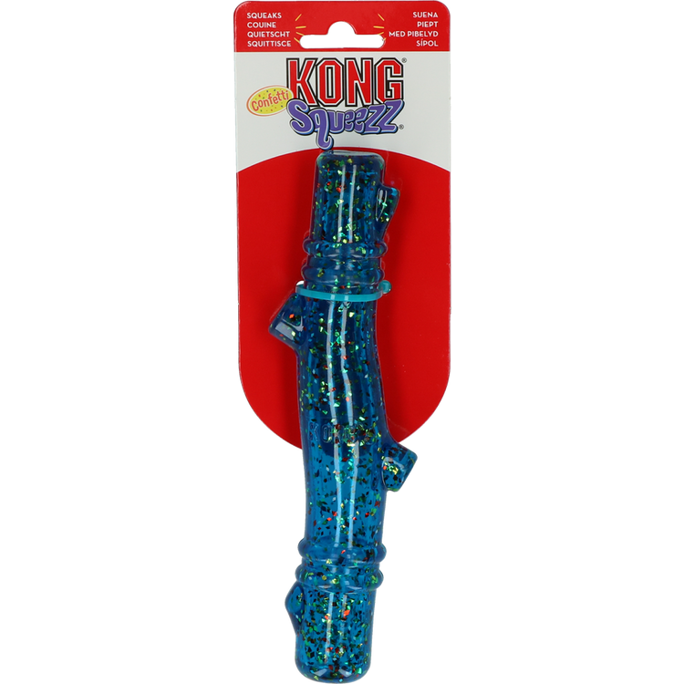 Foto van KONG Squeezz Confetti Stick Ass. Large