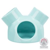 Trixie Keramiekhuis met 3 ingangen muizen - 3 stuks