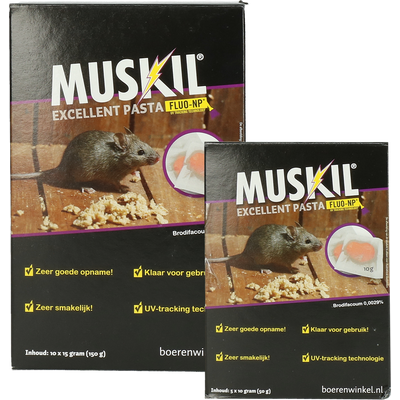 Foto van Muskil Excellent Pasta Muis (5x10g)
