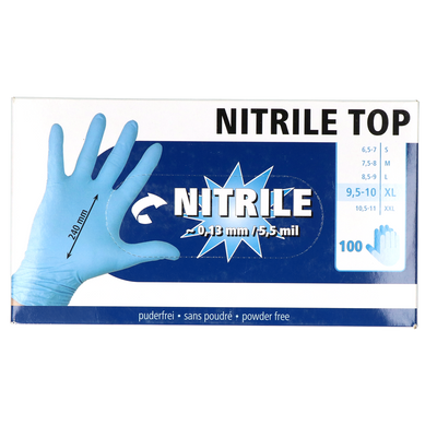 Foto van Melkershandschoen 5.5 mil maat XL 9-10