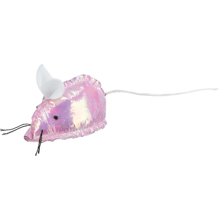 Trixie Glittermuis stof catnip - 4 stuks Foto van Trixie Glittermuis stof catnip - 4 stuks