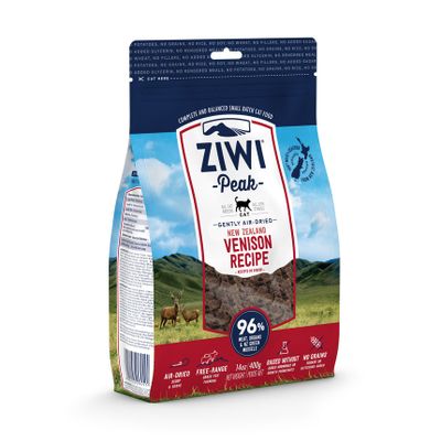 Foto van ZIWI Peak Cat Gently Air-Dried Venison 400 gr.