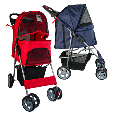 Foto van Pawise Pet Stroller Blue