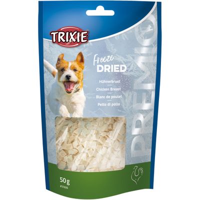 Foto van Trixie PREMIO Freeze Dried kippenborst - 6 stuks