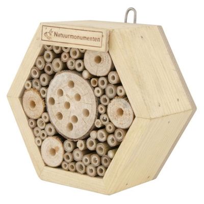 Foto van Natuurmonumenten Insectenhuis zeshoek Sun