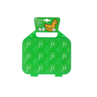 Pluimvee eieren traytje Lime 12 st.