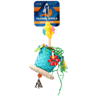 Feather World Flower pot