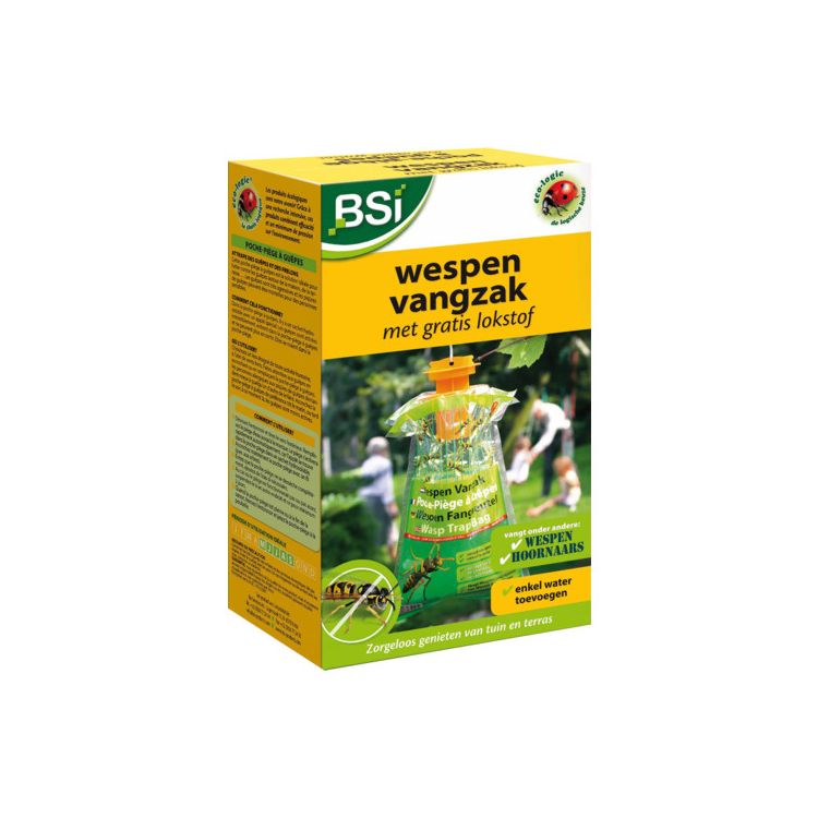 BSI Wespen vangzak met lokmiddel Foto van BSI Wespen vangzak met lokmiddel