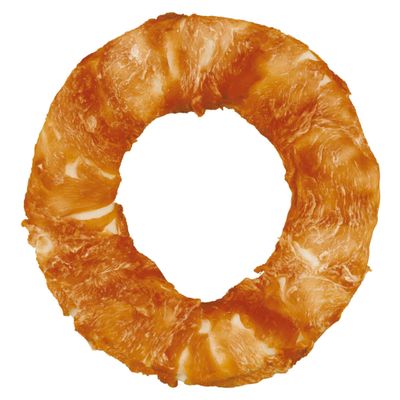 Foto van Trixie Denta Fun Chicken Chewing Ring - 6 stuks