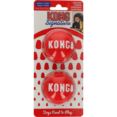 Foto van KONG Signature Balls 2-pk Md