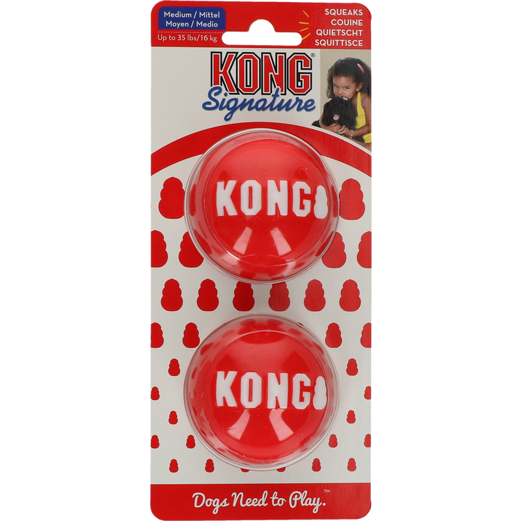 Foto van KONG Signature Balls 2-pk Md
