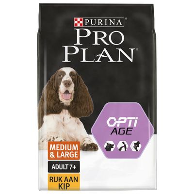 Foto van Pro Plan Dog senior medium large kip