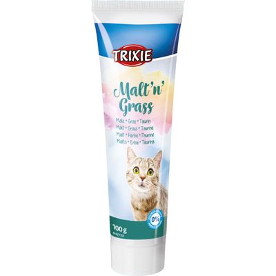 Foto van Trixie Malt&amp;#039;n&amp;#039;Grass Anti-Hairball - 6 stuks