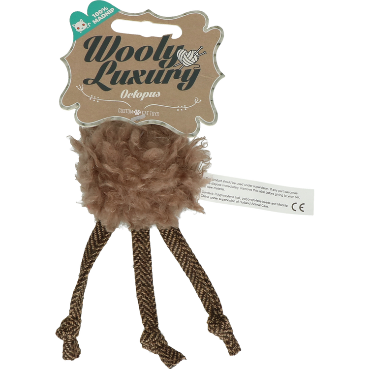 Foto van Wooly Luxury Octopus Brown