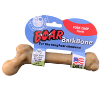 Pet Qwerks Boar BarkBone Porkchop - LG