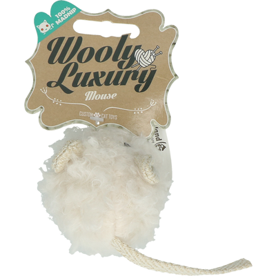 Foto van Wooly Luxury Muis Wit