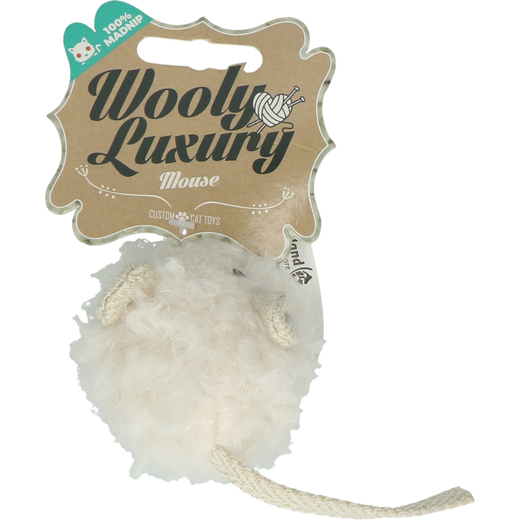Foto van Wooly Luxury Muis Wit