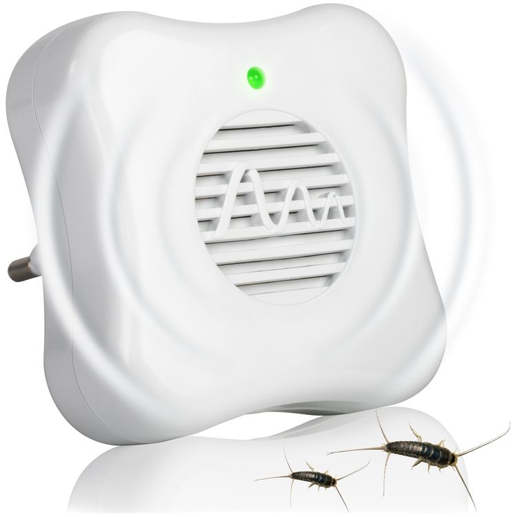 Zilvervisjesvijand - Ultrasone Afweer tegen Zilvervisjes - Giftvrij en Onhoorbaar - Gardigo Foto van Zilvervisjesvijand - Ultrasone Afweer tegen Zilvervisjes - Giftvrij en Onhoorbaar - Gardigo