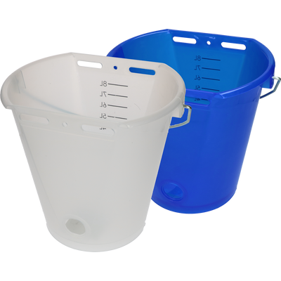 Foto van Kalveremmer wit transparant 2-zijdig plat