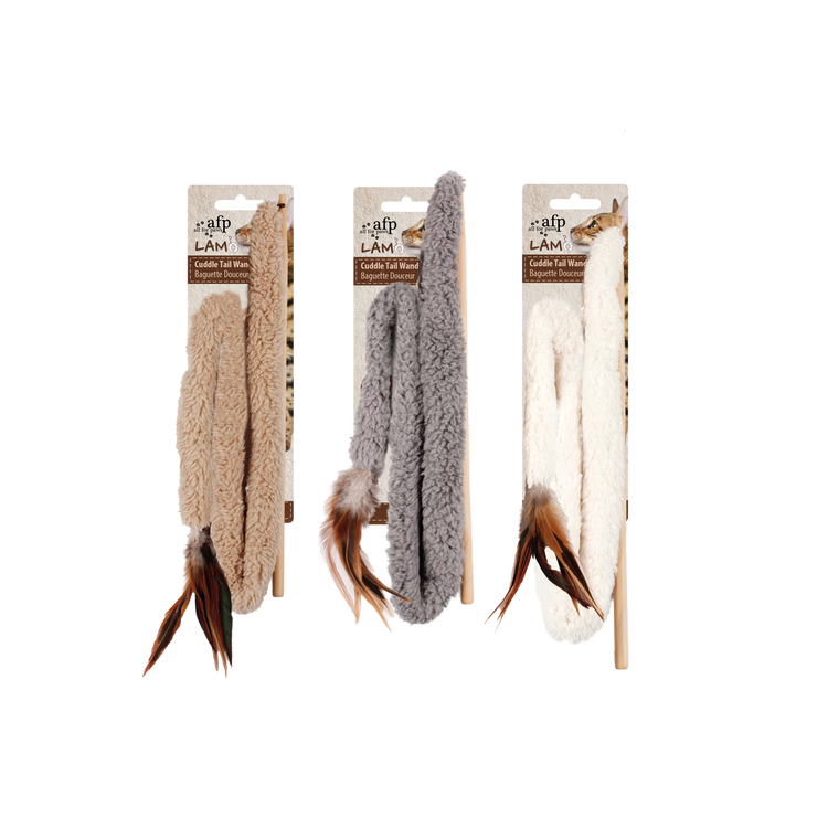 Foto van AFP Lambswool - 30en Cuddle Tail Wand