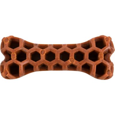 Foto van Trixie Denta Fun Veggie Honey Comb Bone met zeegras -