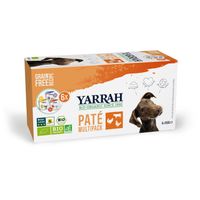 Yarrah Bio hondenvoer multi-pack pate kuip