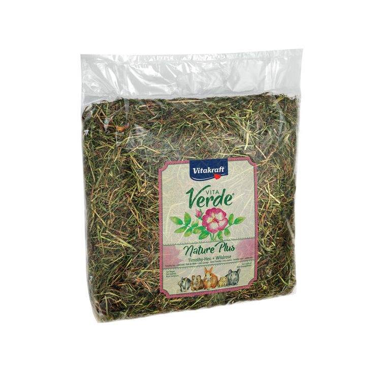 Foto van Vitakraft Vita-verde hooi wilde rozen
