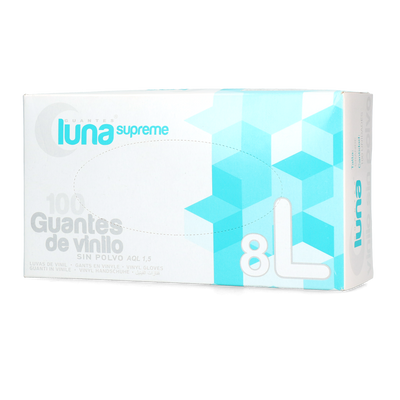 Foto van Melkershandschoen vinyl transparant L