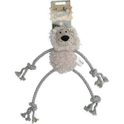 Foto van Wooly Luxury Ropy Leeuw Grijs