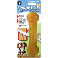 Pet Qwerks Flavorit Flex Peanut Butter Bone L 18 cm