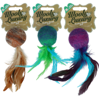 Wooly Luxury Feather Dream Ball Purple