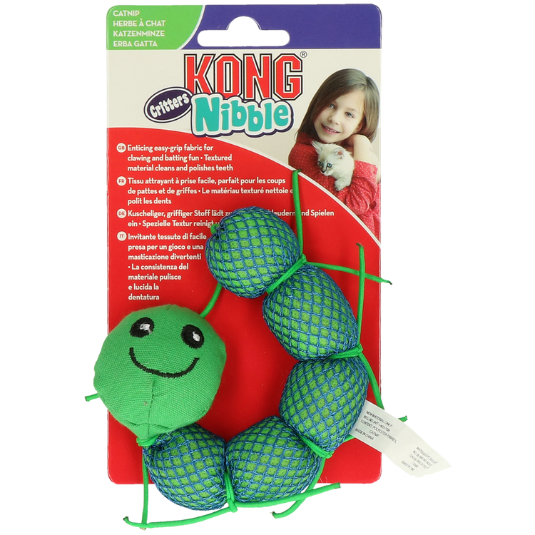 Foto van KONG Nibble Critters Catnipillar