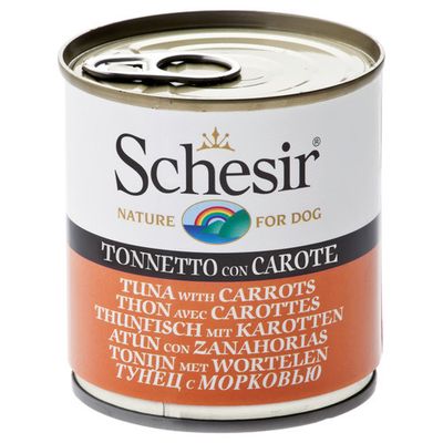 Schesir Hond tonijn-wortel Foto van Schesir Hond tonijn-wortel
