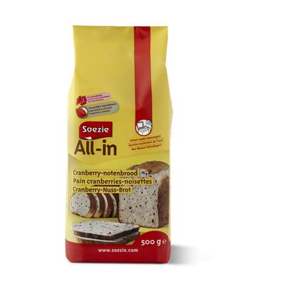Foto van Soezie All-in cranberry-notenbrood