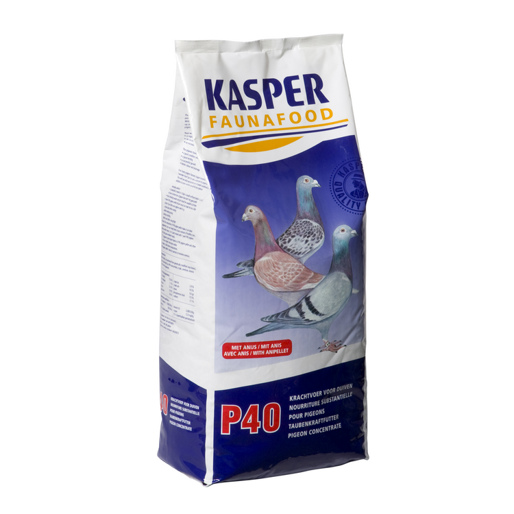 Kasper Faunafood P40 krachtvoer voor duiven Foto van Kasper Faunafood P40 krachtvoer voor duiven