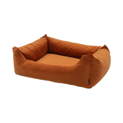 Foto van Madison Velours Dog Bed Oranje M