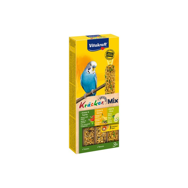 Foto van Vitakraft Parkiet kracker combi v/sb/k