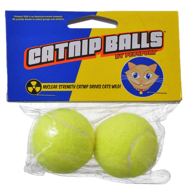 Foto van Catnip Balls Tennis look 2-Pack