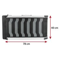 Trixie Drievoudige Telescoop-loopplank aluminium/TPR