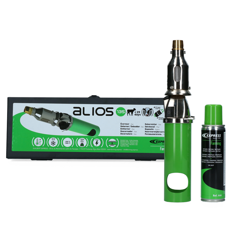 Foto van Express Alios staaf onthoorner kalf op gas 17/19 mm