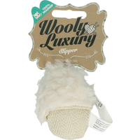 Wooly Luxury Slipper Wit