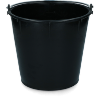 Emmer 7 l met beugel zwart