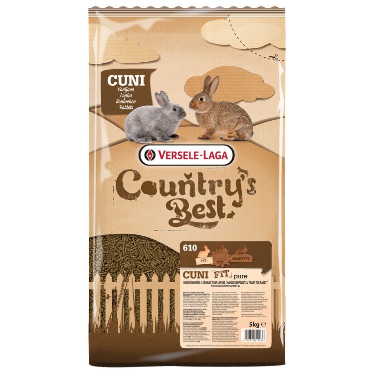 Versele-Laga Country`s Be Cuni fit pure - konijnenkorrel Foto van Versele-Laga Country`s Be Cuni fit pure - konijnenkorrel
