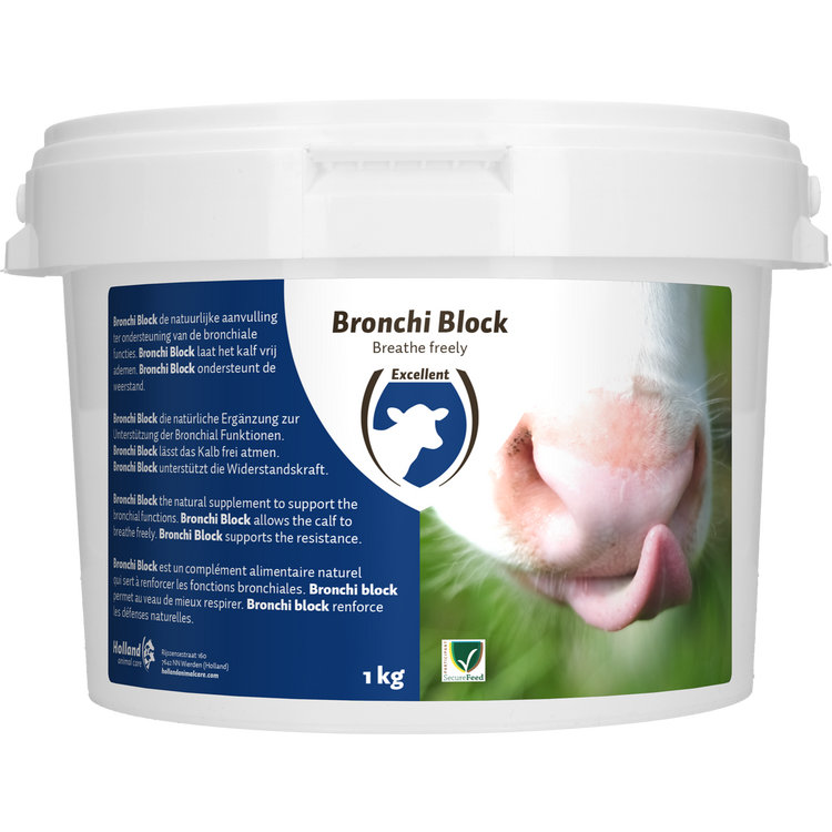 Foto van Bronchi Block kalf /schaap / geit